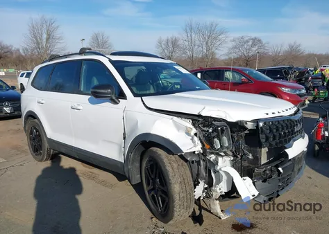 2023 Kia Telluride Ex X-Line из США, поврежденный, VIN 5XYP3DGC1PG346012